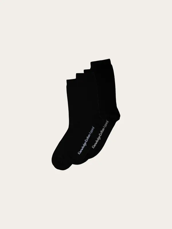 2 pack classic socks - Black Jet