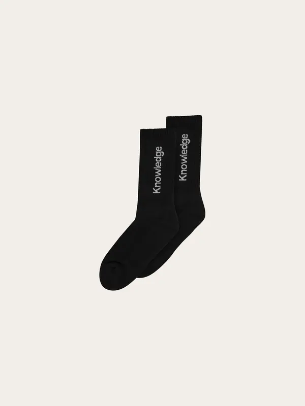 2 pack trademark socks - Black Jet