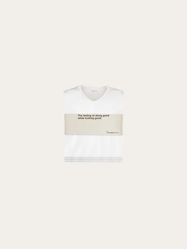 3-pack t-shirt Regular v-neck - Bright White