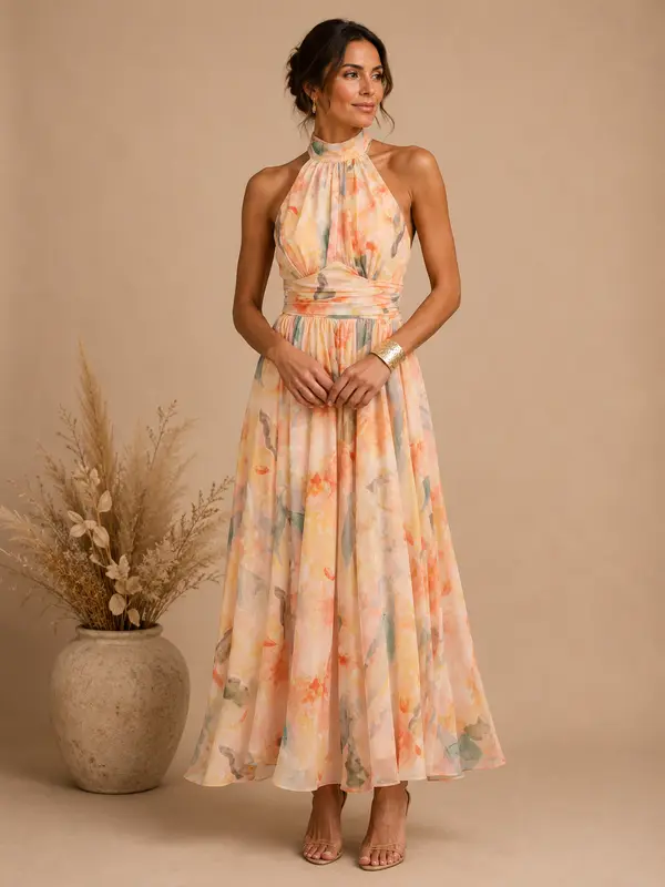 Abigail - Élégance Fluide Maxi