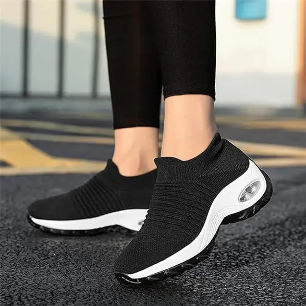 Ailany - Baskets respirantes femme orthopédiques