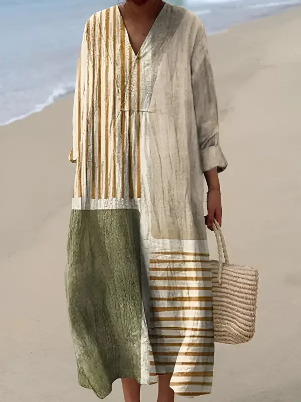 Alida - Robe D'été Colorée