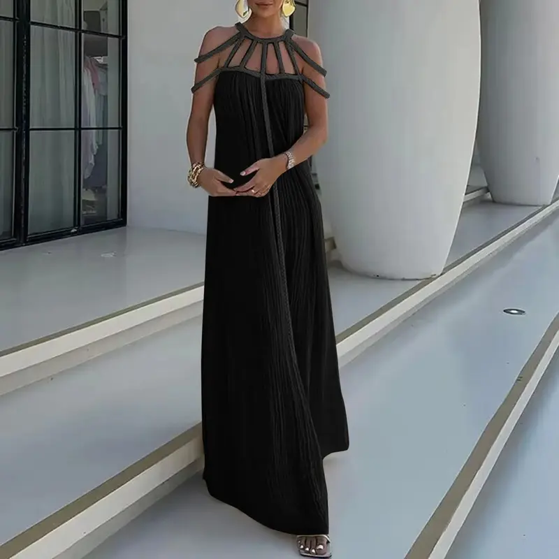 Alinta - Robe longue dos nu bretelles spaghetti
