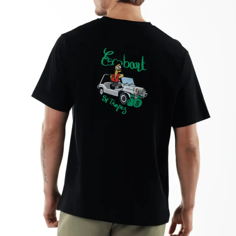 ALLARD BLACK | Oversized Cotton T-Shirt ESCOBART MOKE
