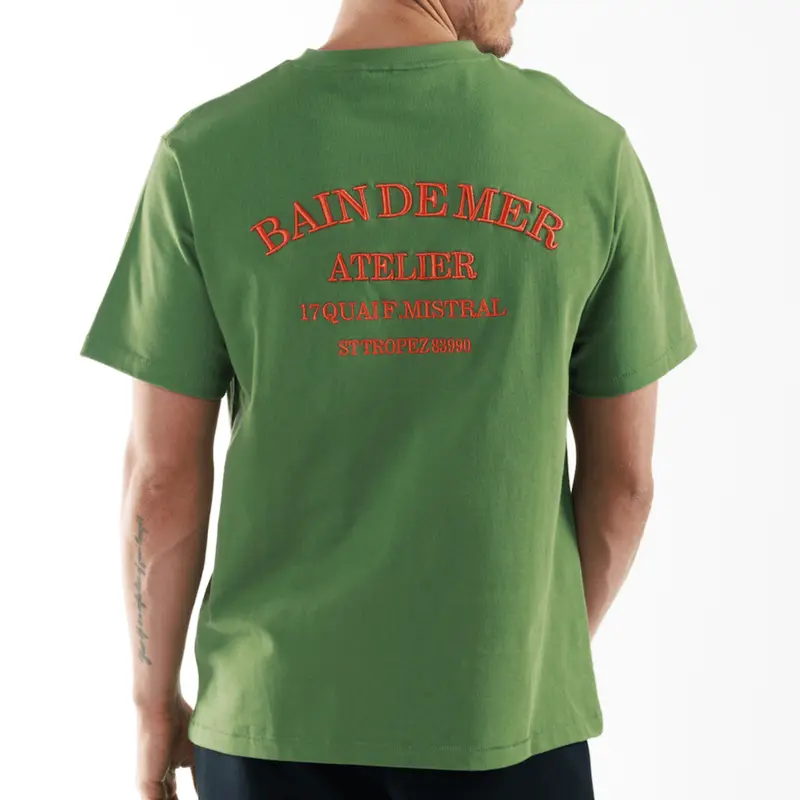 ALLARD MILITARY GREEN | Oversized Cotton T-Shirt ATELIER