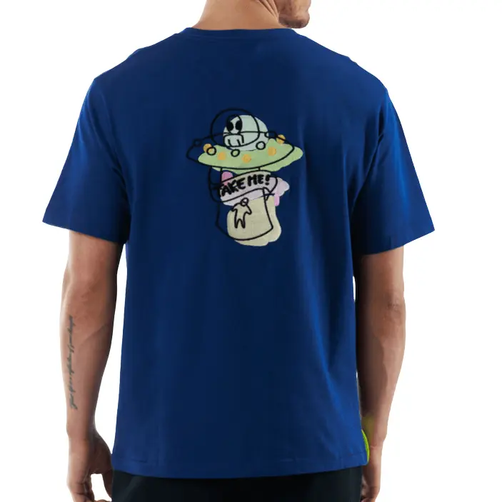 ALLARD ROYAL BLUE | Oversized Cotton T-Shirt THE TRIP