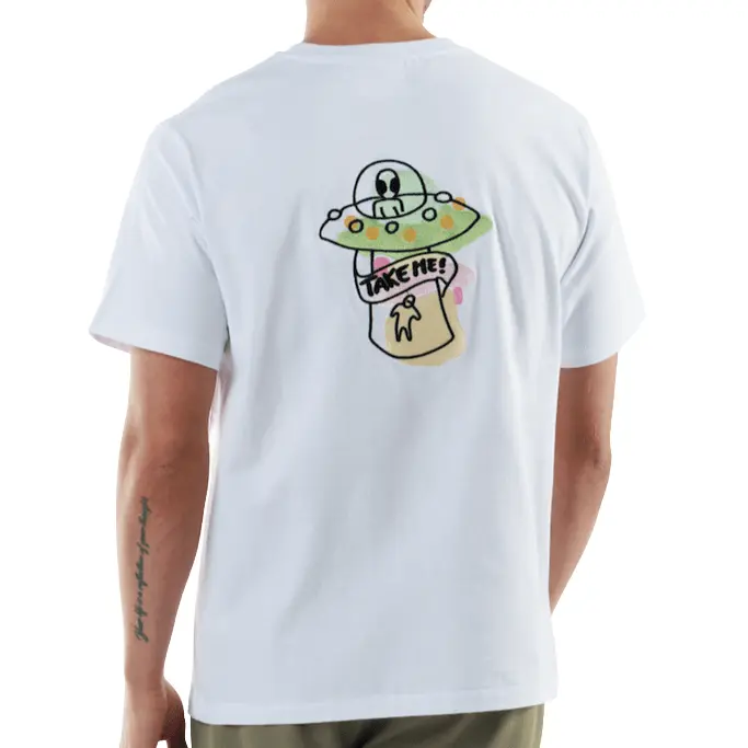 ALLARD WHITE | Oversized Cotton T-Shirt THE TRIP