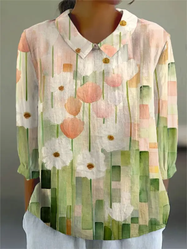 Amélia - Blouse Florale Légère