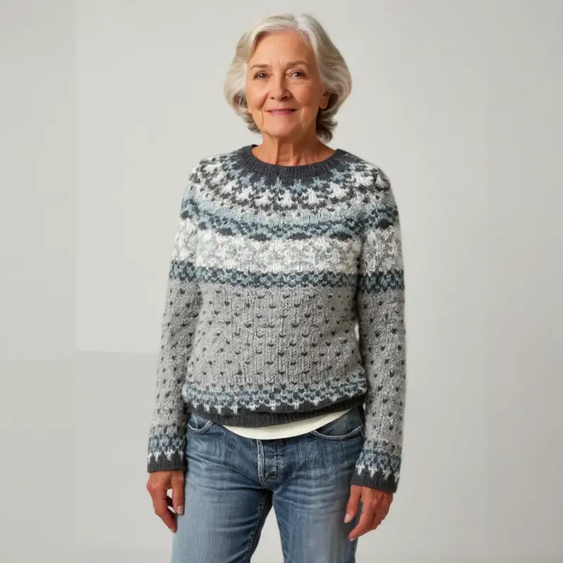 Amelia - Pull Islandais Authentique
