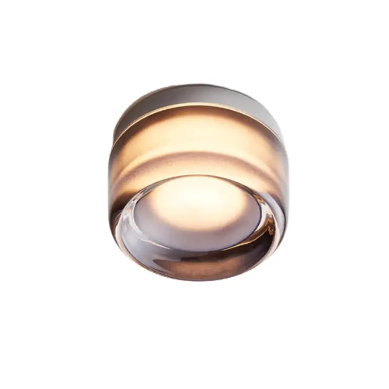 Applique murale LED ronde en acrylique