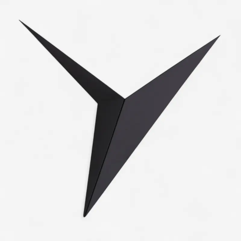 Applique murale LED triangulaire minimaliste