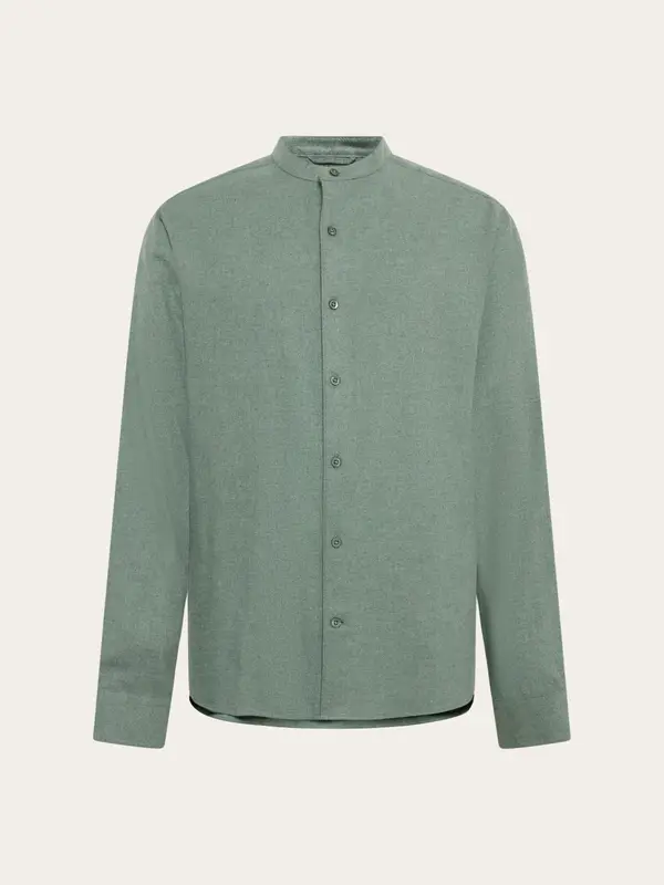 Arch regular flannel shirt - Lily Pad