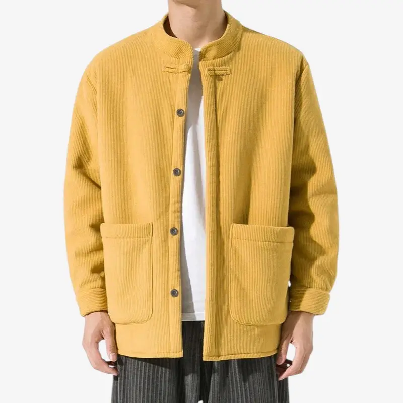 Arelon – Veste à manches longues boutonnée avec poche latérale