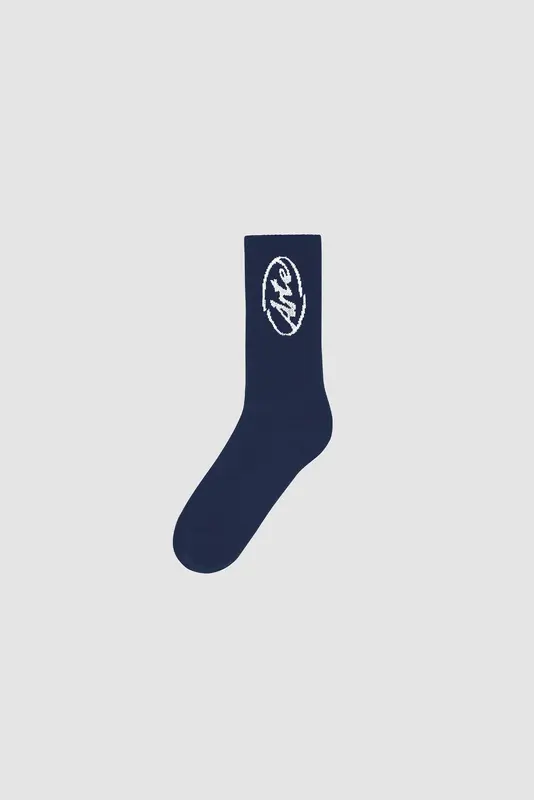 Arte Antwerp CIRCLE LOGO SOCKS Navy