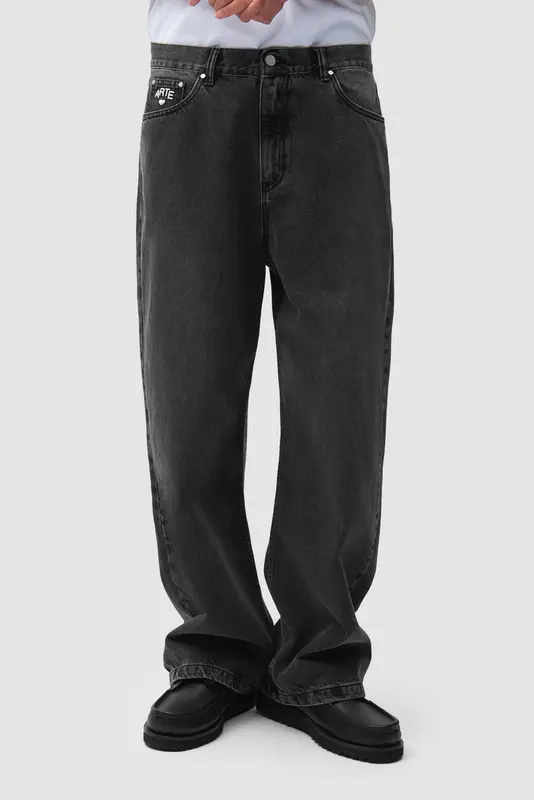 Arte Antwerp COR UNIFORM DENIM PANT Black