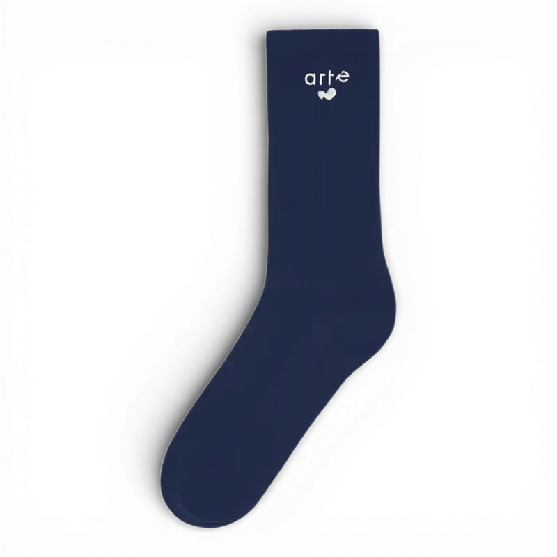 Arte Antwerp HEART LOGO SOCKS Navy