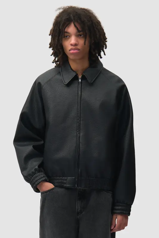 Arte Antwerp REVER LEATHER UNIFORM JACKET Black