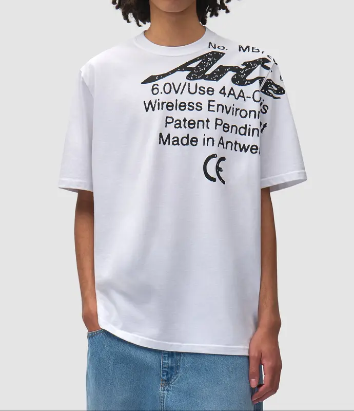 Arte Antwerp SPECS SIDE S/S TEE White