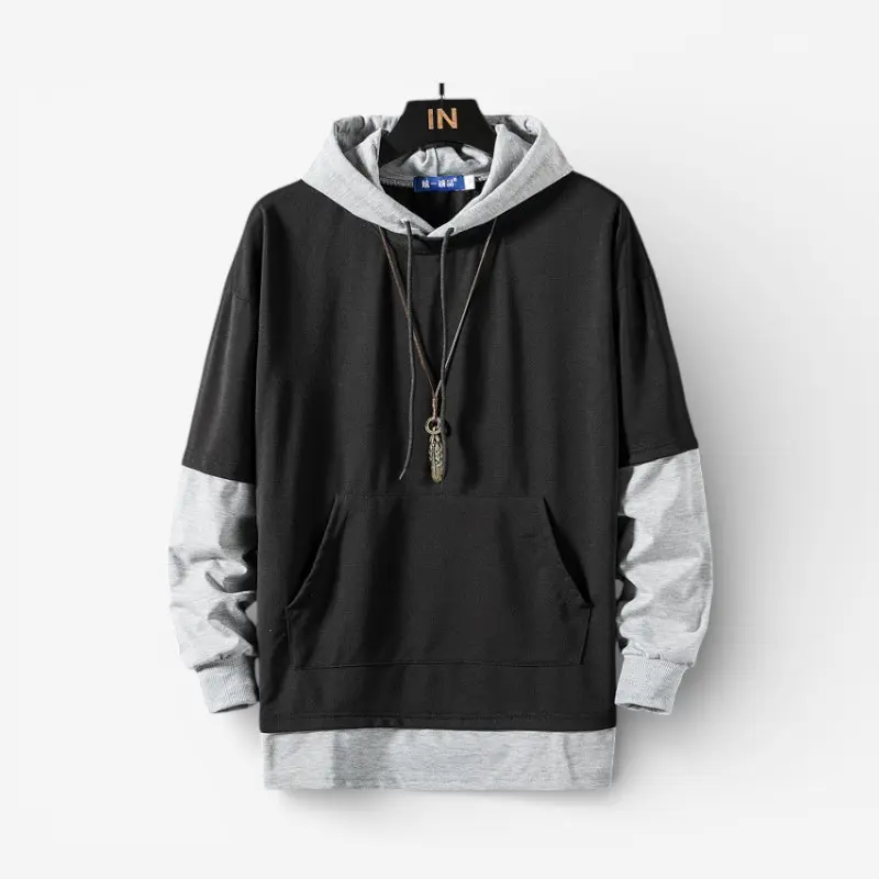 Aryo – Sweat à Capuche à Manches Longues Ample avec Poche et Cordon