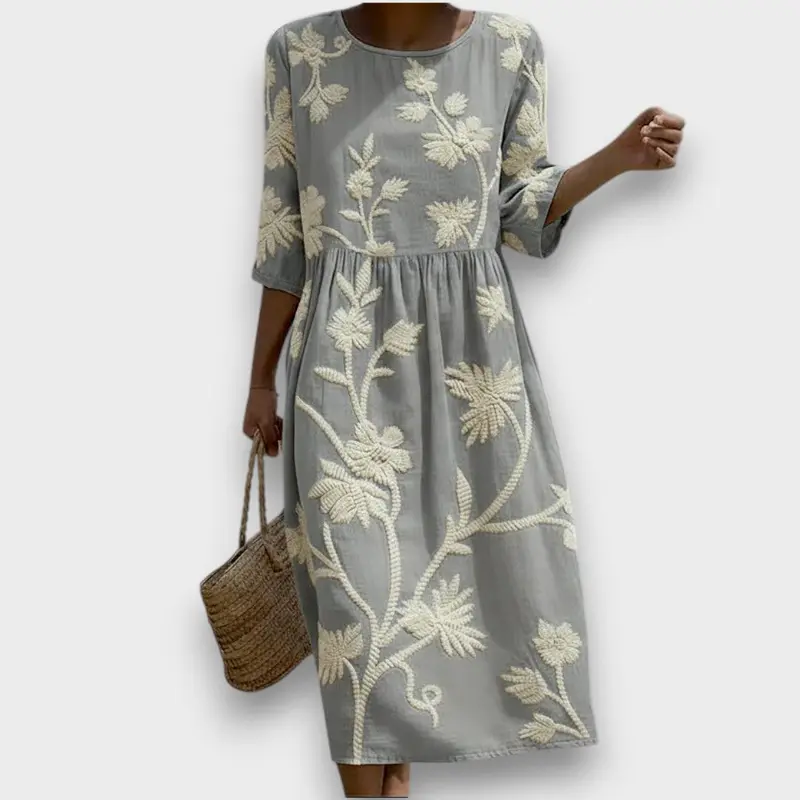 Ashley - Robe Midi Élégante