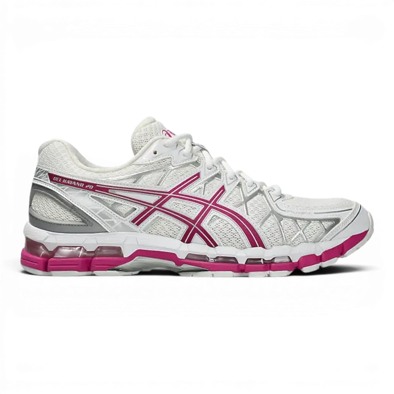 Asics GEL KAYANO 20 White / Raspberry