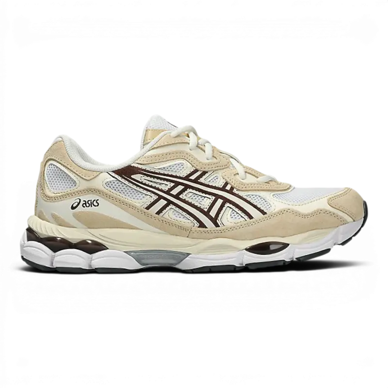 Asics GEL NYC White / Roasted Coffee