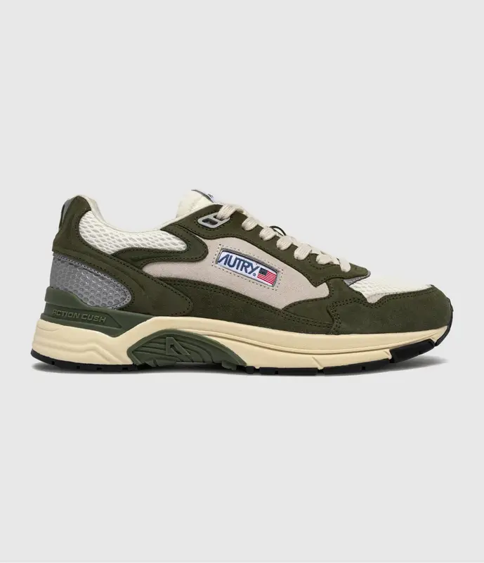 AUTRY BASKETS HYPERWAY LOW SUEBIC MESH SALV WHITE
