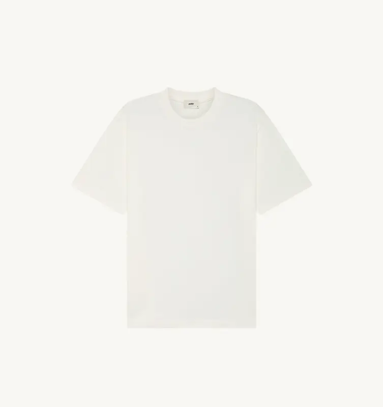 AUTRY T-SHIRT AVEC LOGO TON SUR TON UNISEX ALABATRE