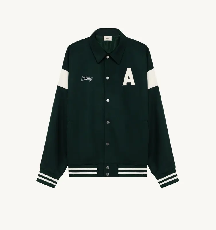 AUTRY VESTE VARSITY COLLEGE UNISEX VERT