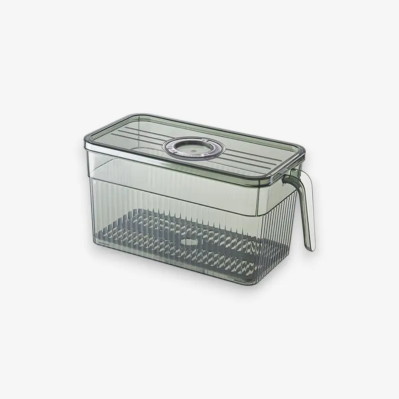 Bac de rangement transparent grande capacité
