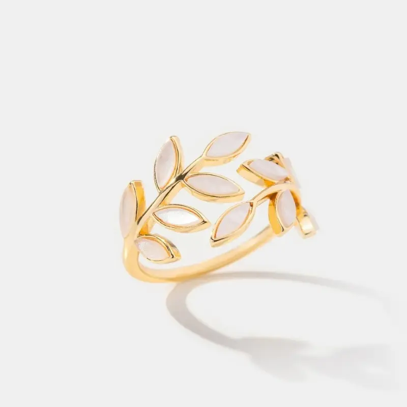Bague femme Elena ajustable nature