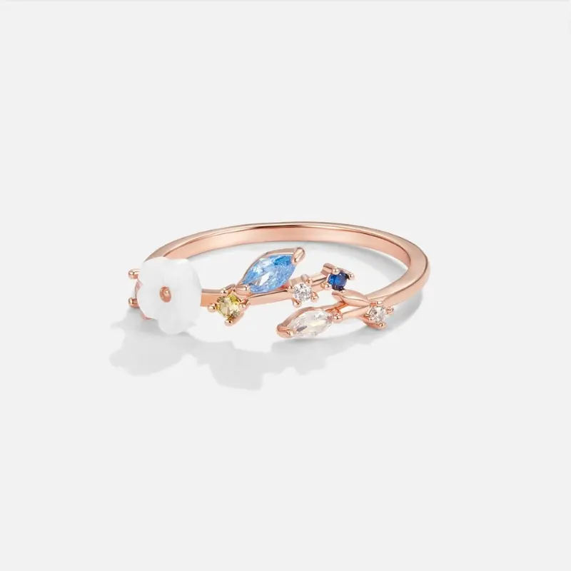 Bague Florale Fantaisiste