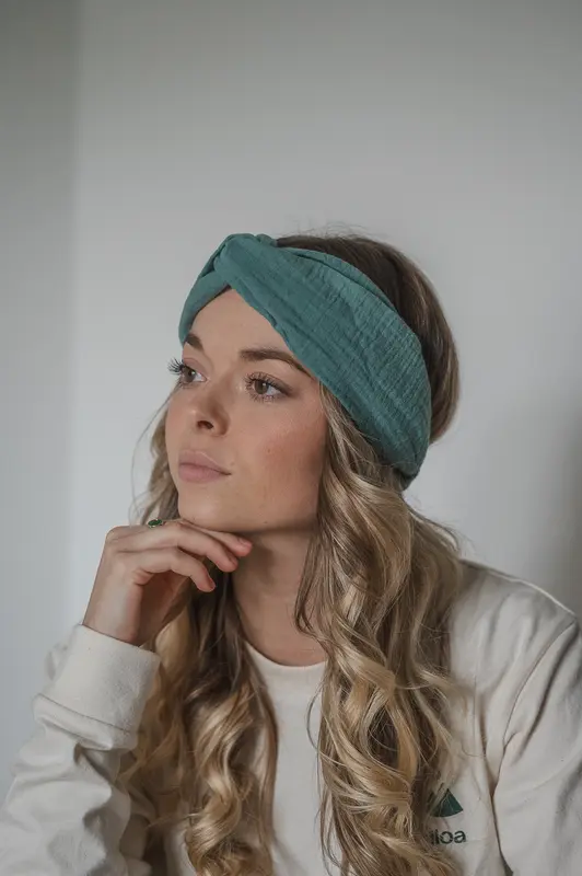 Bandeau Aïnoa bleu/vert