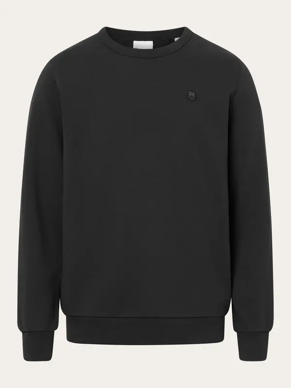 Basic badge sweat - Black Jet
