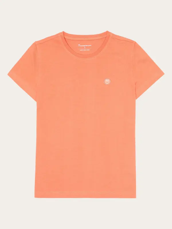 Basic badge tee - Regenerative Organic Certified™ - GOTS/Vegan - Langoustino