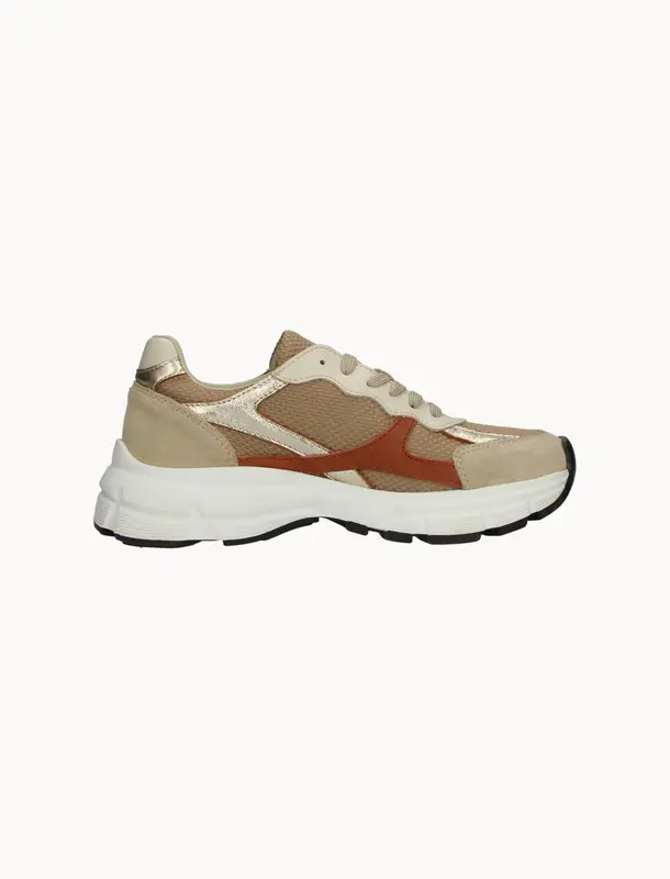 Baskets Beige et Marron - Pointure 37