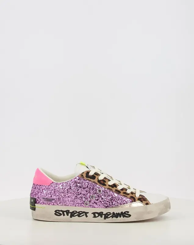 Baskets CRIME LONDON DISTRESSED multicolore