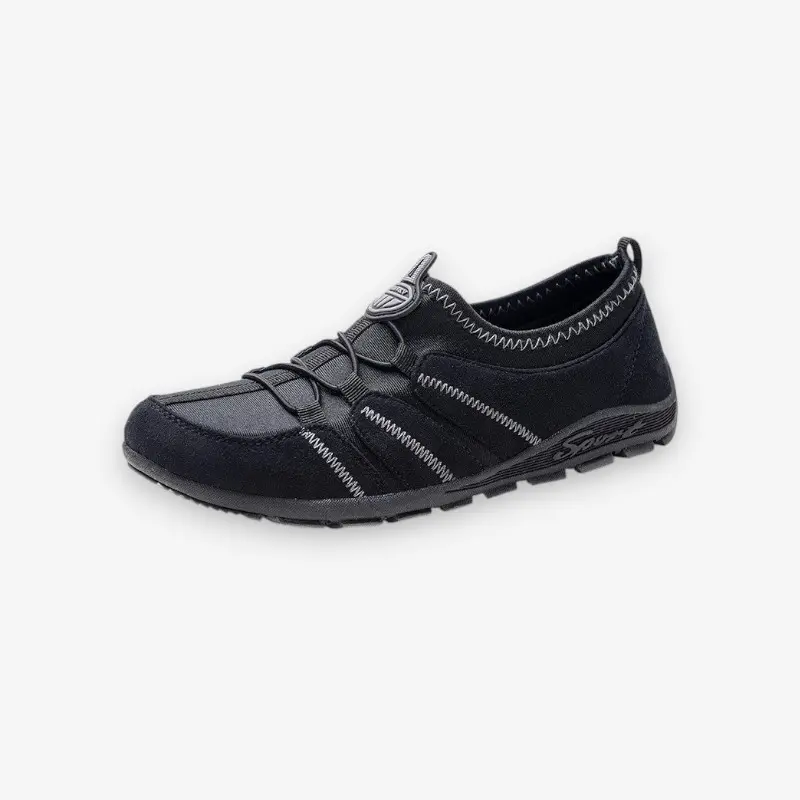 Baskets slip-on à lacets en mesh respirant