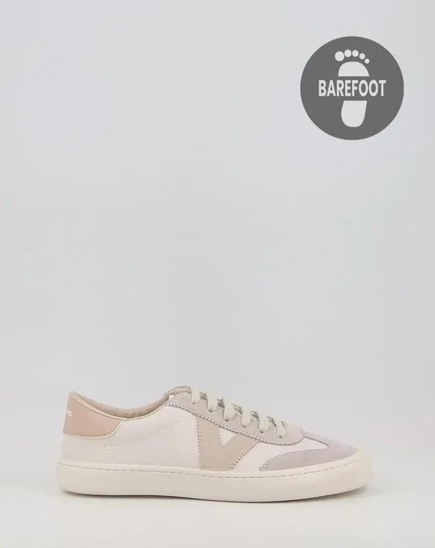 Baskets VICTORIA OLMO BAREFOOT EFECTO PIEL & SERRAJE 1186100 blanc