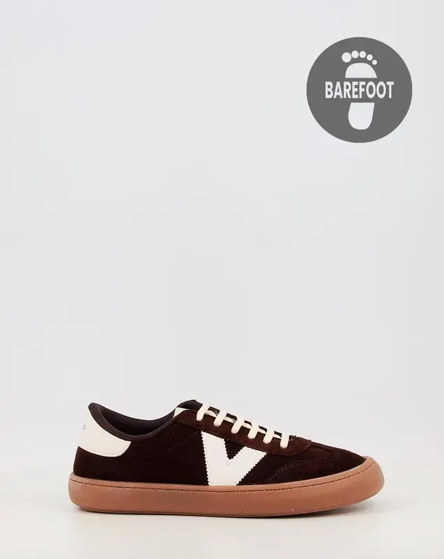 Baskets VICTORIA OLMO BAREFOOT EFECTO PIEL & SERRAJE 1186103 marron