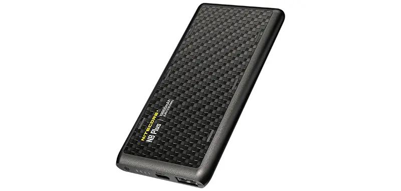 Batterie Externe en Carbone NBPLUS 10 000Amh NBPLUS NITECORE