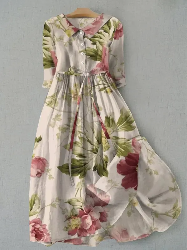 Baylee - Robe Vintage Fleurie