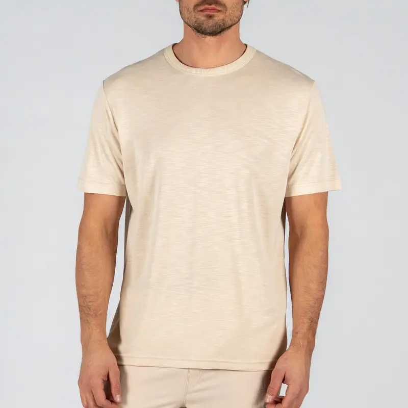 BDM VEIL WOOD T-SHIRT | SAND