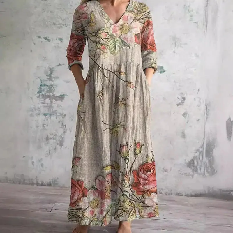 Bella - Robe Florale Élégante