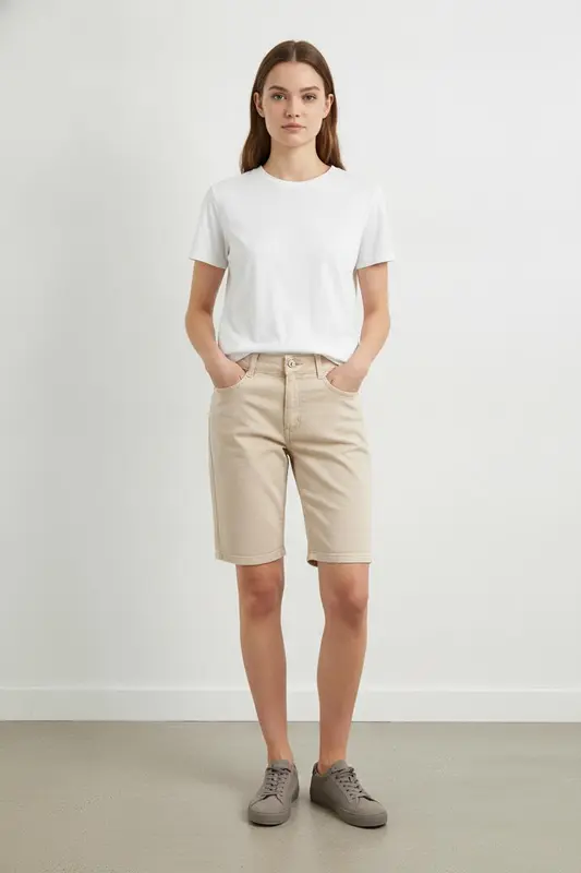 Bermuda Beige - Taille XS/34