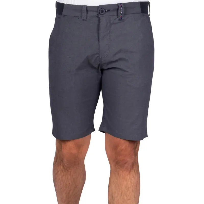 Bermuda chambray écusson