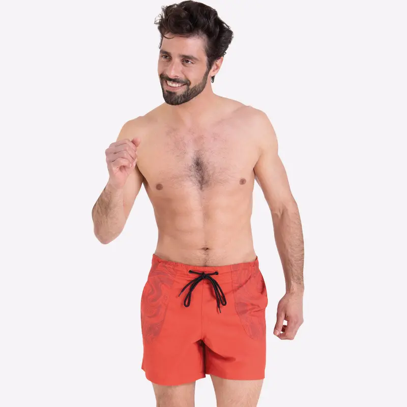 Bermuda de bain homme Imprimé Traveler Athena