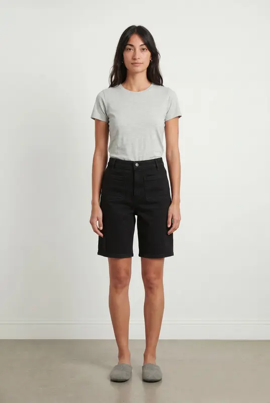 Bermuda Noir - Taille S/36