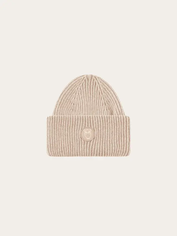 Big rib beanie - Nature Melange