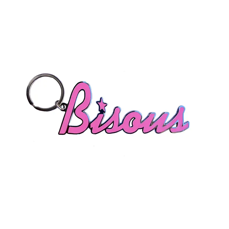 Bisous Skateboards PORTE CLE BISOUS Rose